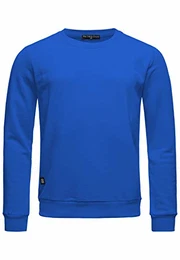 Red Bridge Herren Crewneck Sweatshirt Pullover Premium Basic Blau M