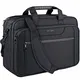 KROSER 18  Laptop Tasche Erweiterbare Laptop-Aktentasche Passt bis zu 17,3 Zoll Laptop wasserdichte Umhängetasche für die Schulter Computertasche für Business/Schule/Männer/Frauen-Schwarz MEHRWEG