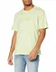Levi''''s Herren Sleeved Relaxed Fit Tee T-Shirt, Short Sleevenl Mv Logo Garment Dye Shadow Lime, M