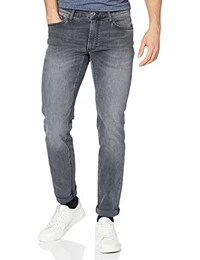 Herren Style Chuck Hi-flex: Five-pocket Jeans, Stone Grey Used, 32W / 32L EU