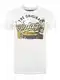 riverso Herren T-Shirt RIVLukas Fotodruck Rundhals O-Neck Kurzarm Shirt Regular Baumwolle Weiß M, Größe:M, Farbe:Weiß (KJD)