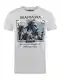 riverso Herren T-Shirt RIVLukas Fotodruck Rundhals O-Neck Kurzarm Shirt Regular Baumwolle Weiß M, Größe:M, Farbe:Weiß (MJD)