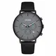 s.Oliver Time Herren Analog Quarz Uhr mit Kunstleder Armband SO-4166-LM