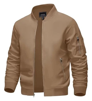 KEFITEVD Herren Bomber Blouson Jacke 