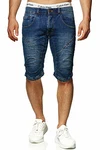Indicode Herren Leon Shorts Medium Indigo
