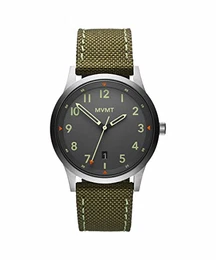 Herren Analog Quarz Armbanduhr mit Textilarmband 28000014-D
