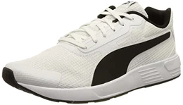 Unisex Taper Sneaker, White Black White, 41 EU