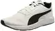 PUMA Unisex Taper Sneaker, White Black White, 41 EU