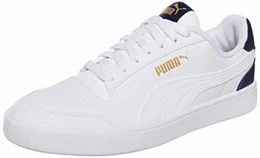 Unisex Shuffle Sneaker, Weiß Weiß Peacoat Silber, 43 EU