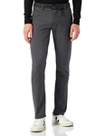 TOM TAILOR Denim Straight Fit Chinohose mit Gürtel Anthra (23975)