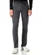 TOM TAILOR Denim Herren Straight Fit Chino Hose mit Gürtel, 23975 - Anthra Dobby Yarn Dye, 32W / 32L