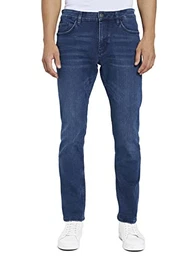 Herren Jeans 202212 Josh Slim, 10172 - Mid Stone Blue Black Denim, 32W / 32L