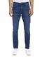 TOM TAILOR Herren Jeans 202212 Josh Slim, 10172 - Mid Stone Blue Black Denim, 32W / 32L