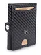 TRAVANDO Slim Wallet mit Geldklammer - Mini Geldbörse Herren Klein - Kartenetui - RFID Geldbeutel Männer - Kreditkartenetui, Portemonnaie for Men, Damen, Portmonai Portmonaise Geldtasche Portmonee