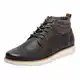 Bruno Marc Herren Chukka Stiefel Boots Wasserabweisendes Formelle sowie Lässige Eva-Laufsohle Herren Boots,Size 43,Dunkel/Grau,Grand-HIGH