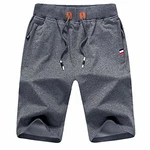 JustSun Sport Shorts Herren Kurze Hose Sommer Grau
