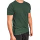 Alpin Loacker Merino T-Shirt Herren - Premium Merino Shirt Herren Kurzarm, Sport Shirt Männer und Funktionsshirt, Herren Merino T-Shirt,Grün M