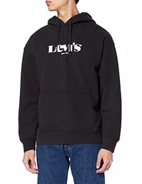 Levi''''s Herren T2 Relaxed Graphic Pullover, Mv Logo Po Caviar, M