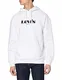 Levi''''s Herren T2 Relaxed Graphic Pullover, Mv Logo Po Weiß, M
