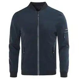 Herren Übergangsjacke Leichte Sommer Freizeit Bomberjacke Outdoor Sportjacke