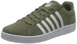 Herren Court TIEBREAK SDE Sneaker, DEEPLICHENGREEN/WHT, 43 EU