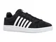 K-Swiss Herren Court TIEBREAK SDE Sneaker, Black/White, 43 EU