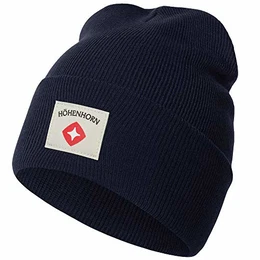 Heelflip Knitted Beanie Unisex Herren Damen Dunkelblau