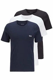 Herren T-Shirt RN 3P CO T-Shirts aus Baumwolle im Dreier-Pack