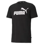 PUMA Herren Ess Logo T-Shirt Puma Schwarz