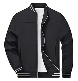 Bomberjacke Herren Sommer Fliegerjacke Bundeswehr Übergangsjacke Männer Militär Pilotenjacke Baumwolle Arbeitsjacke Leicht USA Bomber Jacke Pilot Windjacke Outdoor Taktische Herbstjacke Schwarz