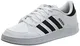 adidas Herren Breaknet Sneaker, Cloud White Core Black Core Black, 43 1/3 EU