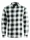 JACK & JONES Herren JJEGINGHAM Twill Shirt L/S NOOS Hemd, Whisper White, M