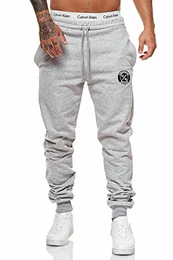 OneRedox Herren Jogginghose Sporthose Männer Trainingshose Sweatpants 3676C Grau M
