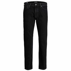 JACK & JONES Jeans 'CHRIS' Schwarz/Dunkelblau