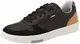 Geox Herren U SEGNALE B Sneaker, Black/Cognac, 43 EU