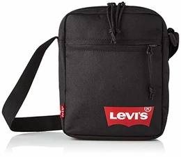 Levi''''s Mini Crossbody Solid (Red Batwing), Herren, Einheitsgröße, Schwarz - Regular Black - Größe: Einheitsgröße
