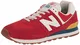 New Balance Herren ML574HA2_43 Sneakers, Team Red Wave, EU