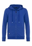 Redbridge Herren Sweatjacke Kapuzenpullover Zip Hoodie Premium Basic Saxeblau