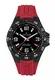 Navigare Cayman Herren Armbanduhr NA253 Wasserdicht Silikon Armbanduhr Band rot