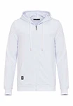 Redbridge Herren Sweatjacke Kapuzenpullover Zip Hoodie Premium Basic Weiß