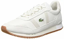 Lacoste Herren Partner Retro 0721 1 SMA Sneakers, Off Wht/Off Wht, 43 EU