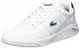 Lacoste Sport Herren Game Advance 0721 2 SMA Sneakers, Wht/Dk Grn, 43 EU