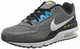 Nike Herren Air Max LTD 3 Sneaker, Smoke Grey/White-Black-Laser Blue-Illusion Green, 43 EU