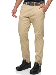 Herren Eary Chinohose Stretchhose Chino Herrenhose Super Stretch Stoffhose Cornstalk 32/32