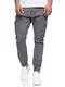 Indicode Herren Alex Cargohose aus Baumwolle mit 6 Taschen   Cargo Chino Hose f. Männer Iron M