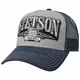 Stetson Trucking Trucker Cap Herren - Baseballcap aus Baumwolle - Größenverstellbare Meshcap (55-60 cm) mit Logo-Stickerei und Truck-Motiv - Snapback Frühjahr/Sommer blau One Size