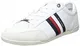 Tommy Hilfiger Herren Cupsole Corporate Material Mix CUPPSOLE, weiß, 43 EU