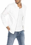 Redbridge Herren Jacke Übergangsjacke Bomberjacke Collegejacke Basic Weiß