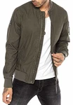 Redbridge Herren Jacke Übergangsjacke Bomberjacke Collegejacke Basic Khaki