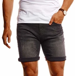 Jeans Shorts Herren Kurze Hosen Herren Jeans Shorts Herren für Outdoor Jeans Kurz Herren Shorts Herren Herren Jeans Shorts Kurze Hosen Herren LN-1397